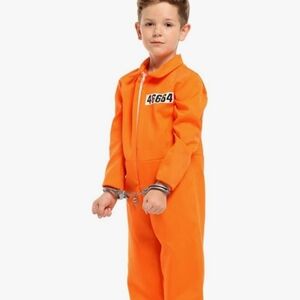 NWOT kid prisoner costume XL 10-12 years